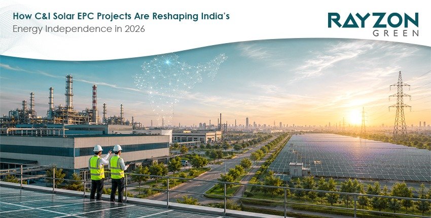 Commercial and industrial solar EPC projects supporting India's energy independence in 2026