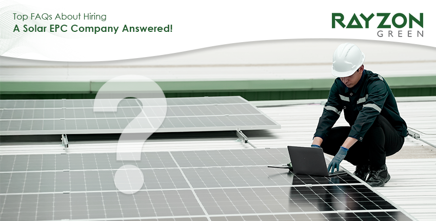 Solar EPC company expert answering client FAQS during a consultation meeting